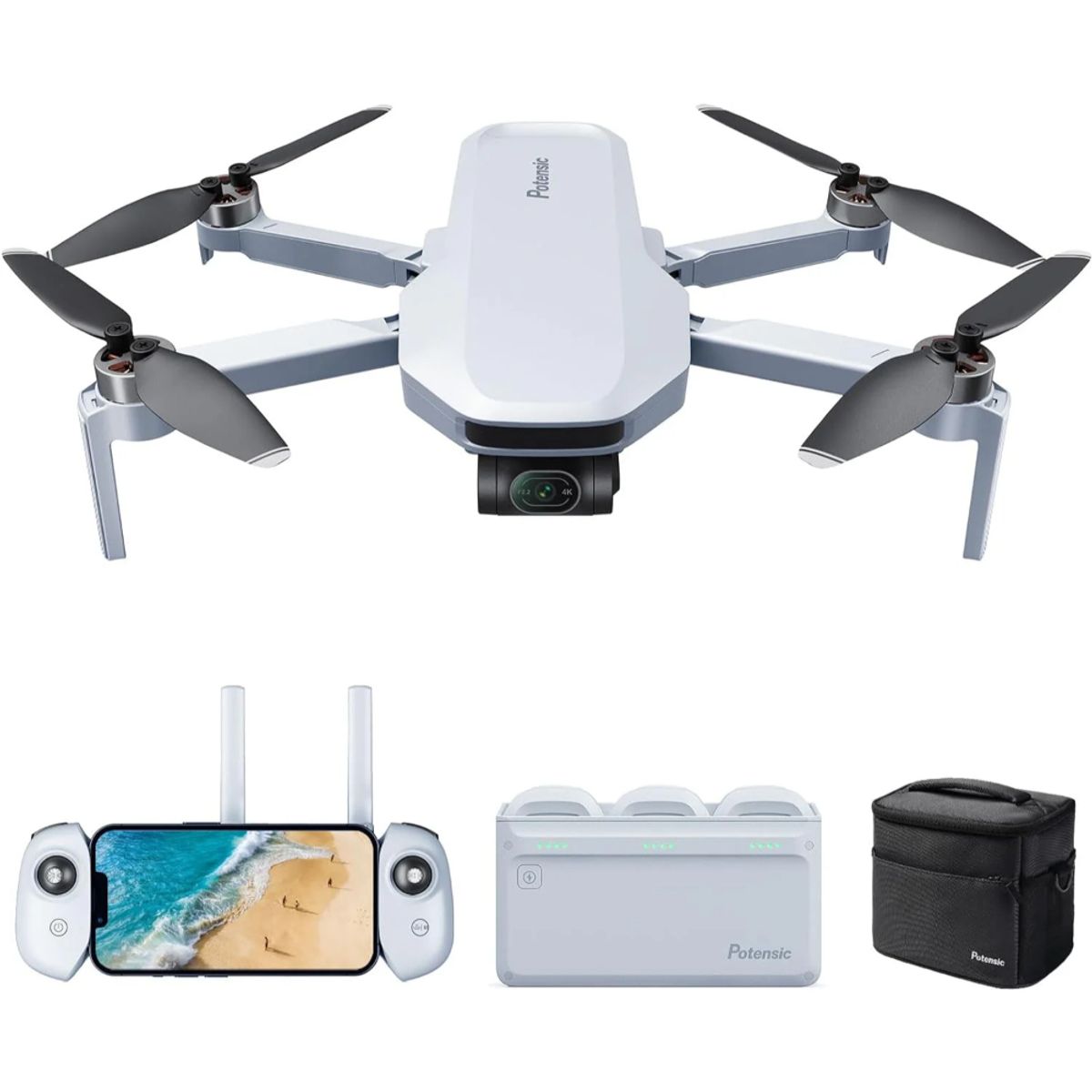 GEN - Dron Potensic Atom 4K Gimbal Fly More Combo