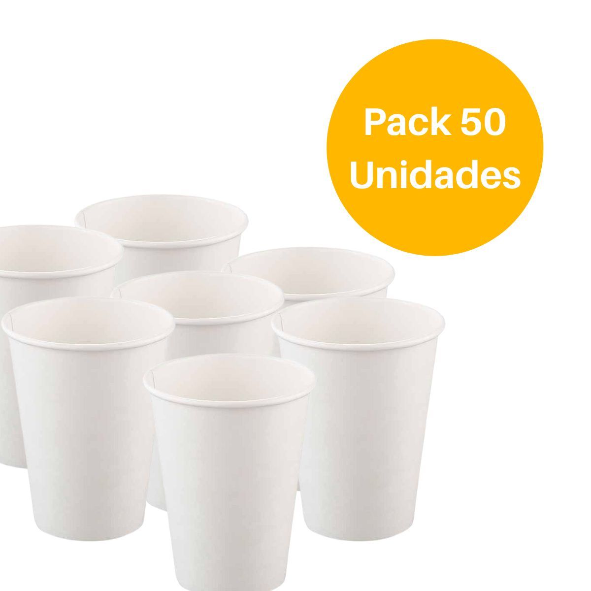GENERICO - Vasos de Polipapel para Café Desechables 8Oz Pack 50Und