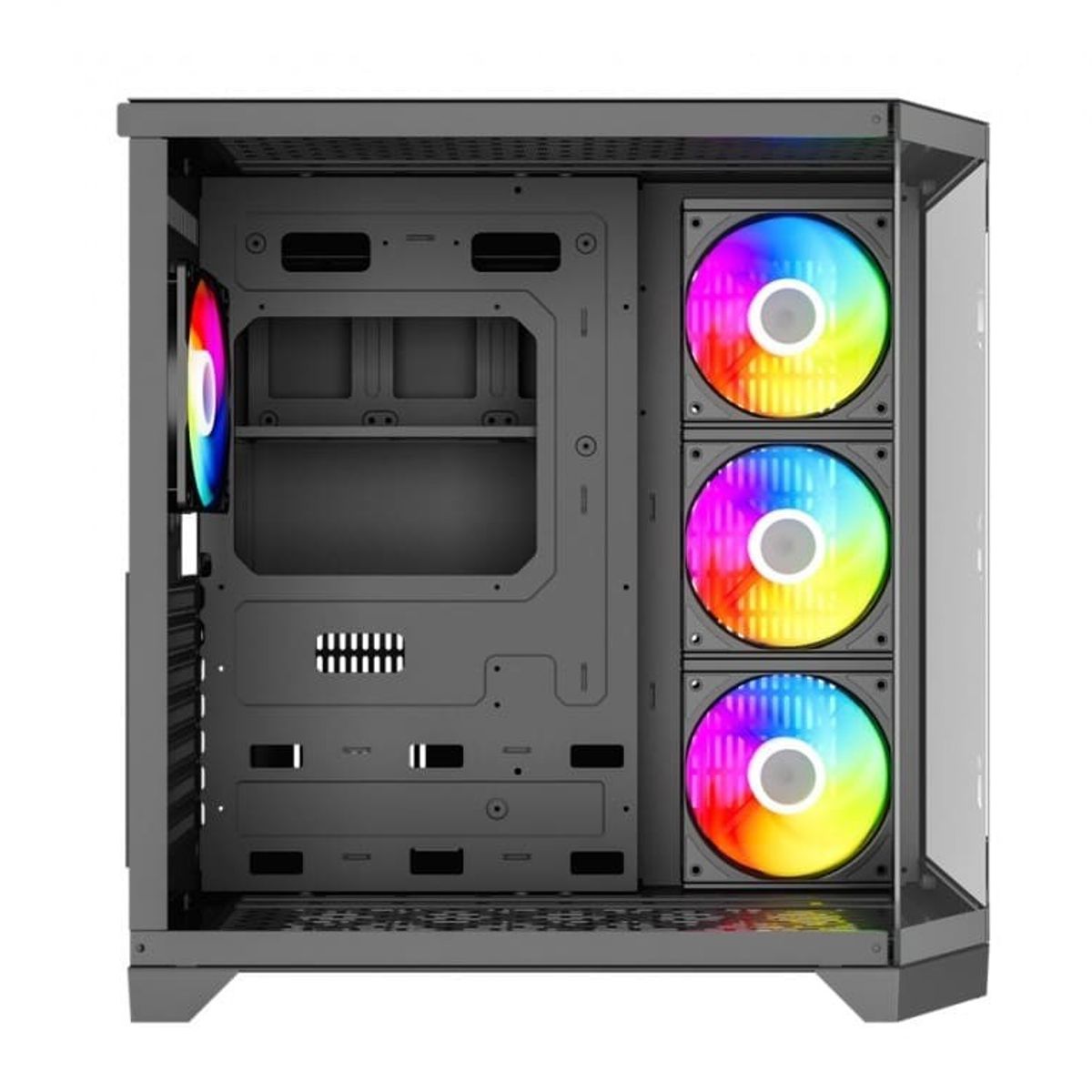 GENERICO - Gabinete - AIRFLOW X 3RSYS - QUIET S530 - S-Fuente