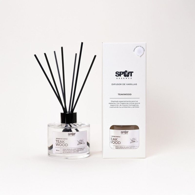 SPOT ESSENCE - Difusor de Varillas 150ml Teakwood Spot Essence