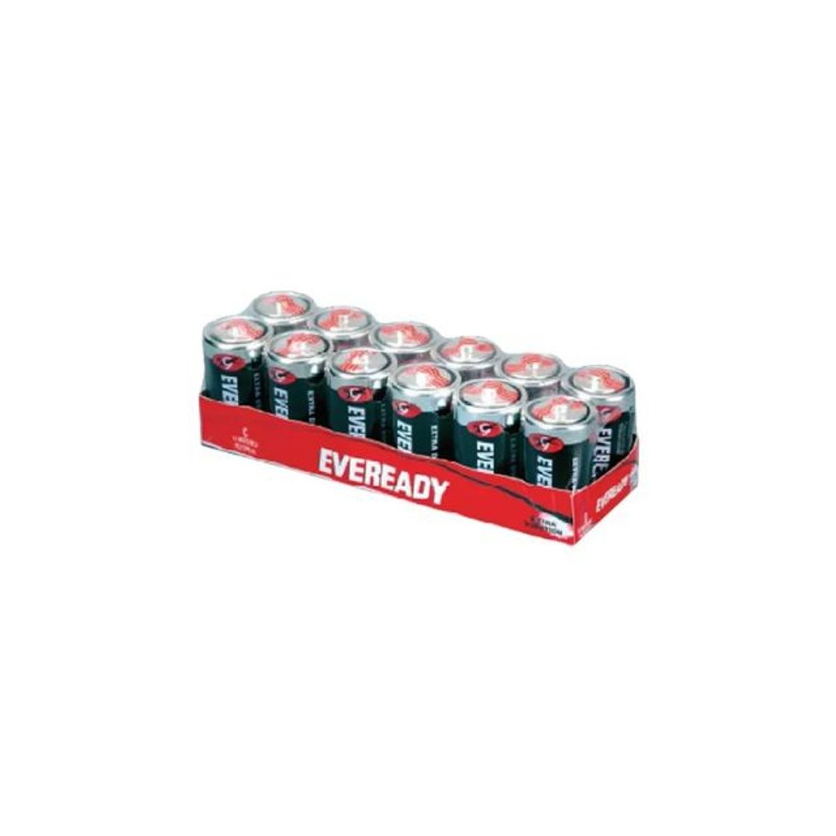 EVEREADY - Eveready Pilas C Carbón Caja X12 Unid