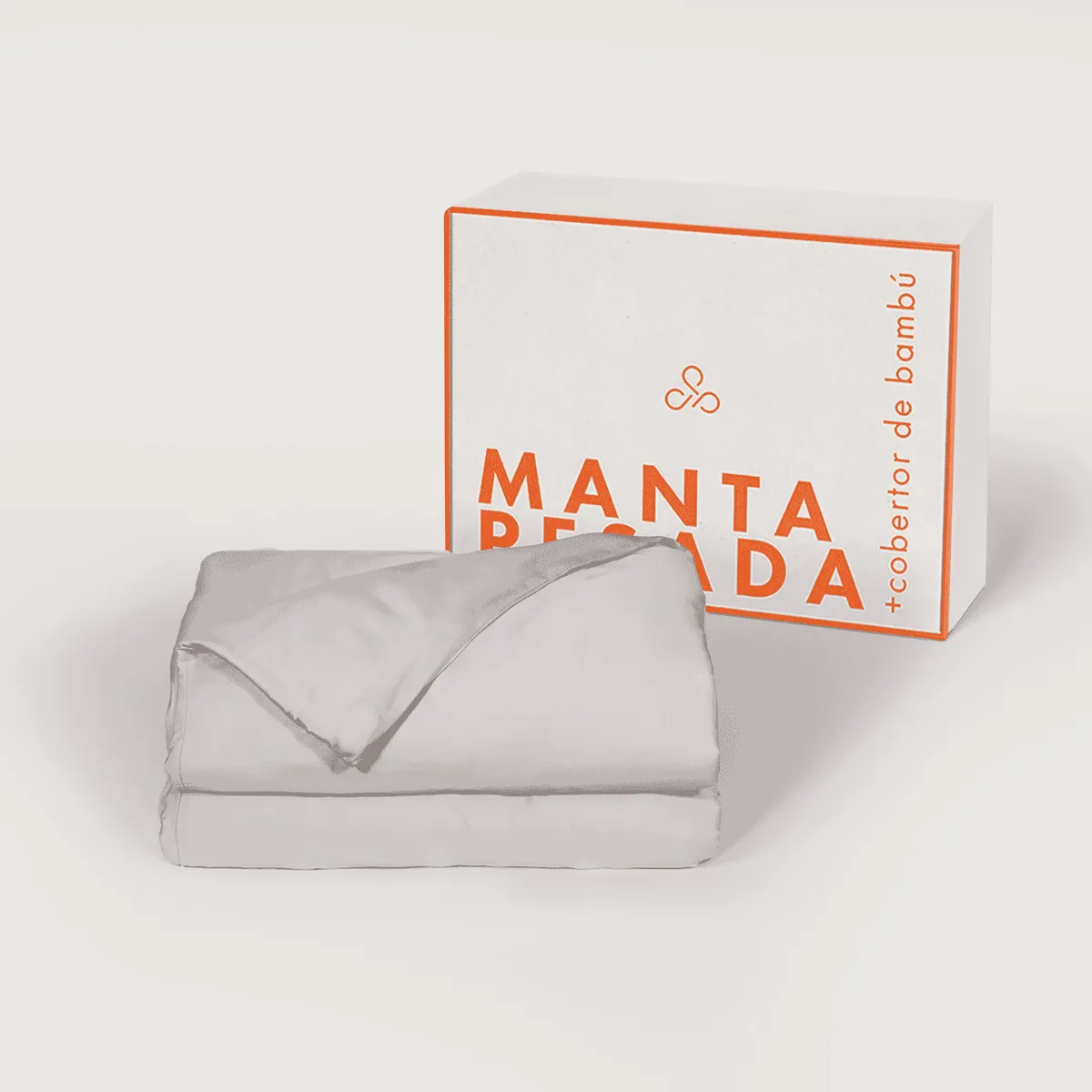 HYPNOS - Manta Pesada Premium + Cobertor Bambú 1/1,5 Plazas 7 Kg Antiestrés
