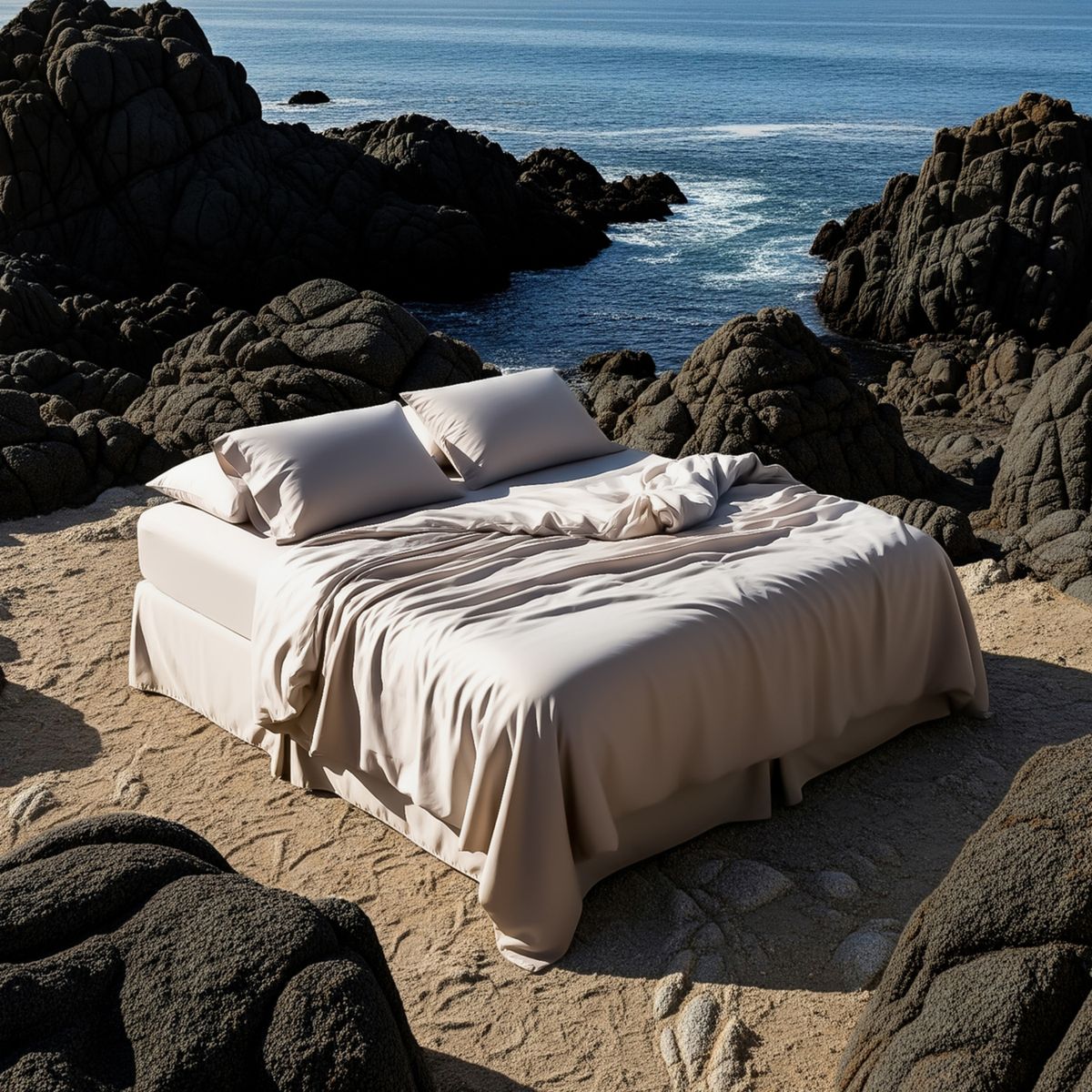 HYPNOS - Manta Pesada + Cobertor Bambú 1/1,5 Plazas 7 Kg Antiestrés