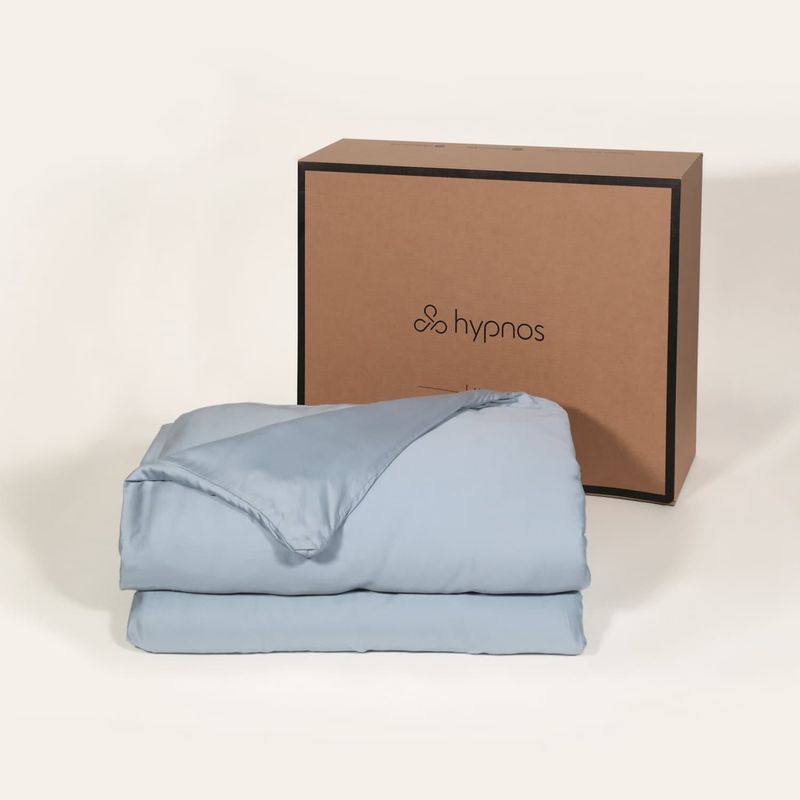 HYPNOS - Manta Pesada + Cobertor de Bambú Lite - 1  15 plazas - 7 Kg - Hypnos