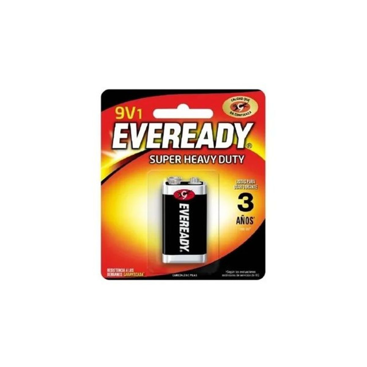 Eveready Bateria Nueve Volt - Extra Duracion 9v, marca EVEREADY - Foto 2