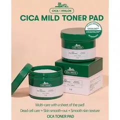 VT COSMETICS - Cica Mild Toner Pad 60 un 120 ml