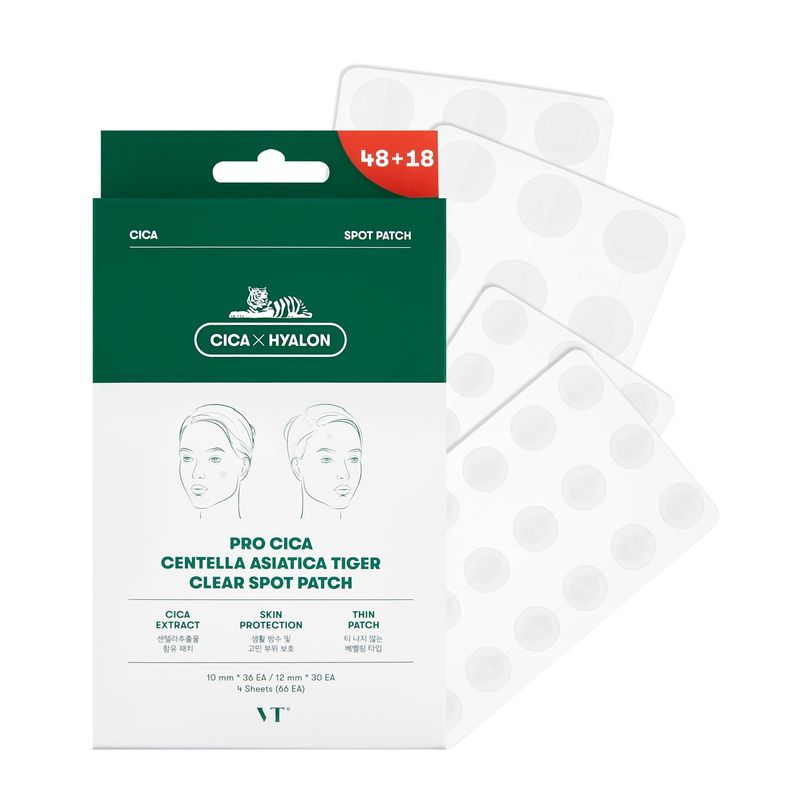VT COSMETICS - Parches Antiimperfecciones con Centella Asiática 66 un VT COSMETICS