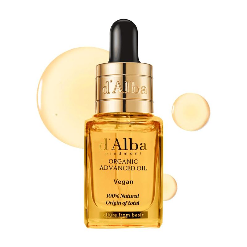 D ALBA - Aceite Facial Orgánico Hidratante Vegano 17ml D’Alba