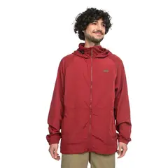 HITEC - Chaqueta Cortaviento Liviana Hombre Hi Tec Rojo