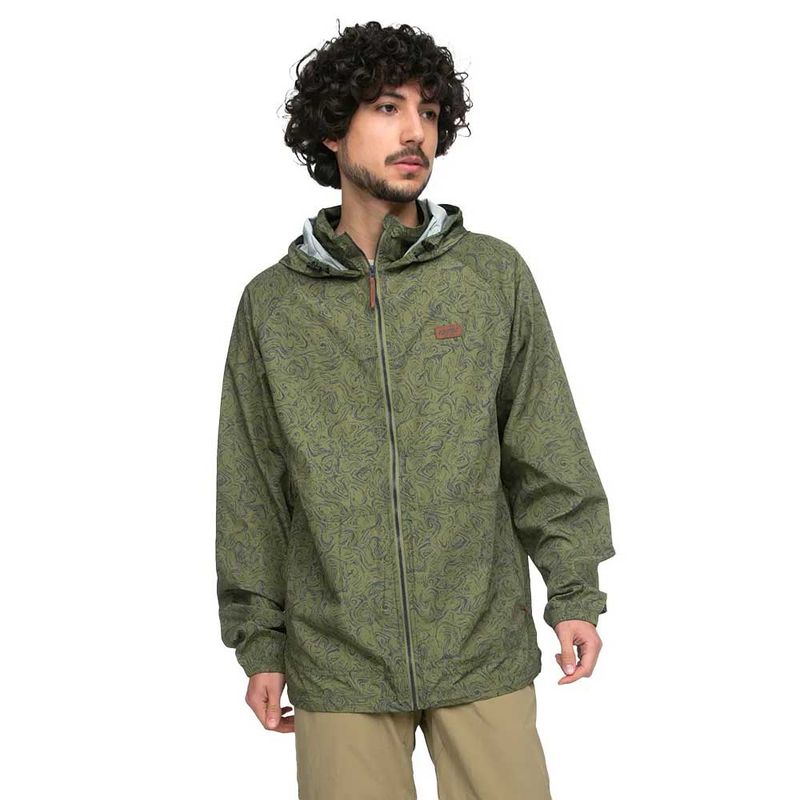 HITEC - Cortaviento Liviana Hombre Hi Tec Verde