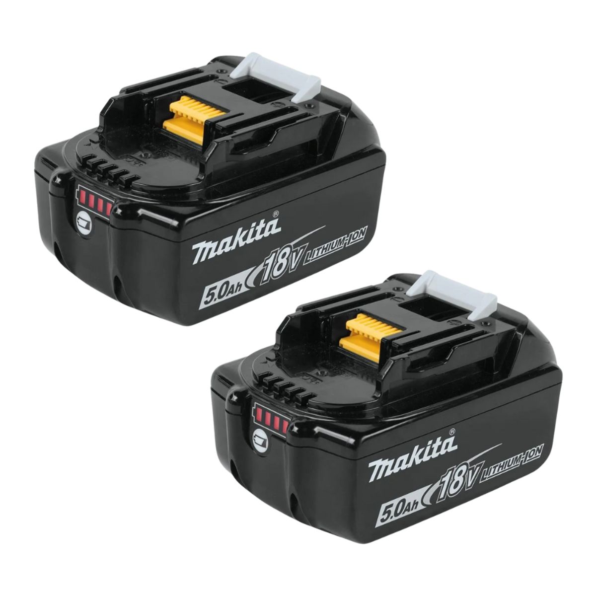 MAKITA - Kit Makita 2 Baterias 18v5Ah BL1850 Carg/Rapido Con Bolso