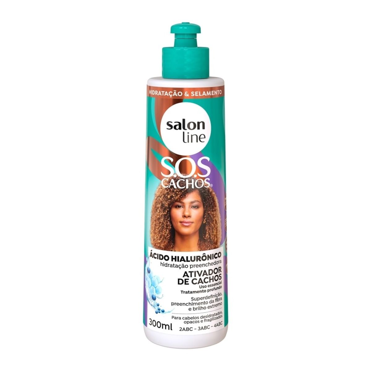SALON LINE - SOS CACHOS ACTIVADOR  HIALURONICO 300ML SALON LINE