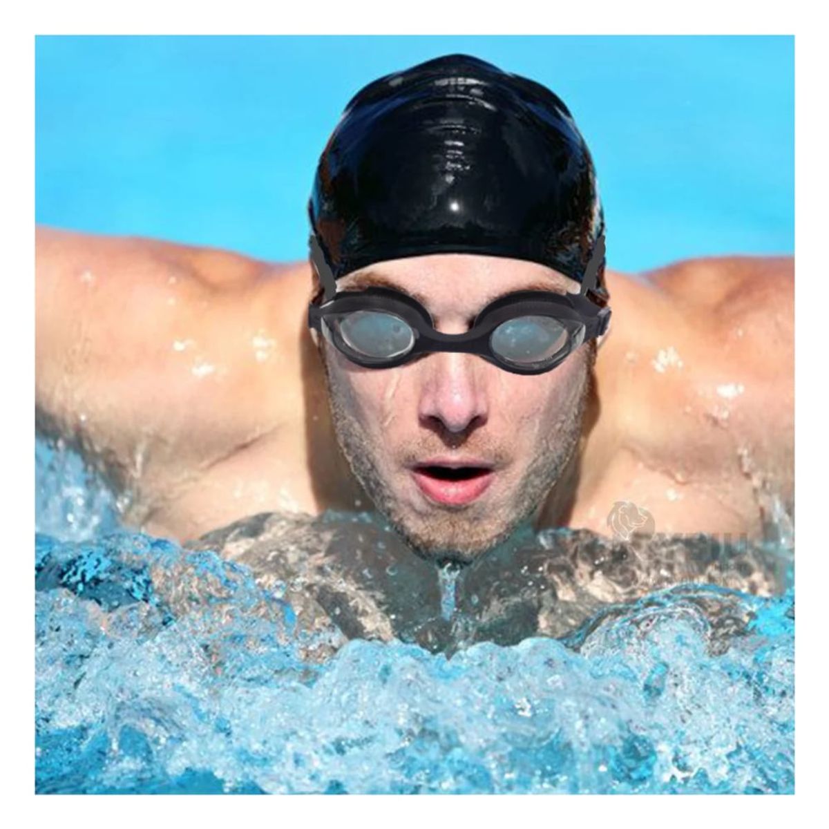 INTEX - Lentes de Natación Adult INTEX 14+ Negro