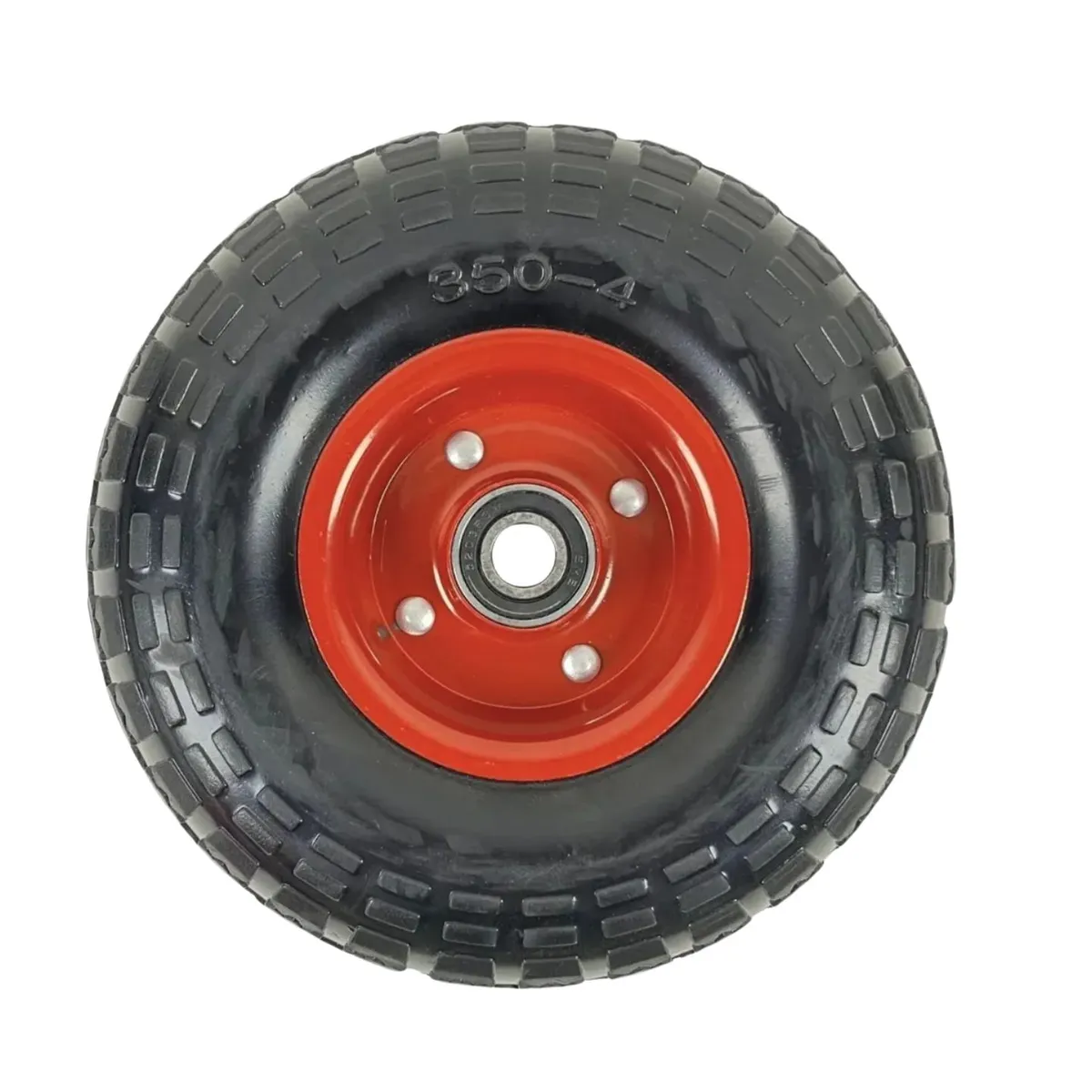 DICAS - Rueda Maciza 10 Pulgadas Para Carro Yegua 2 Unidades Dicas