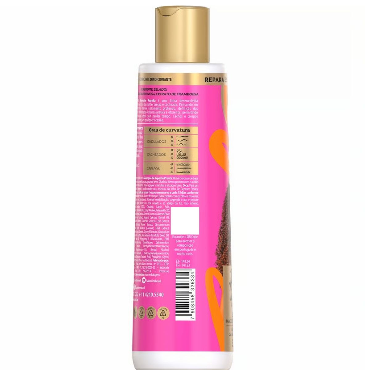 SALON LINE - SOS ACIDIFICANTE ANTIPOROSIDADES DE PRONTA 300ML SALON LINE
