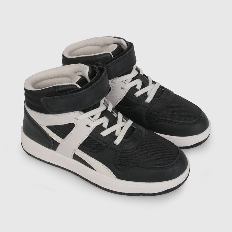 Zapatilla Niño Negro