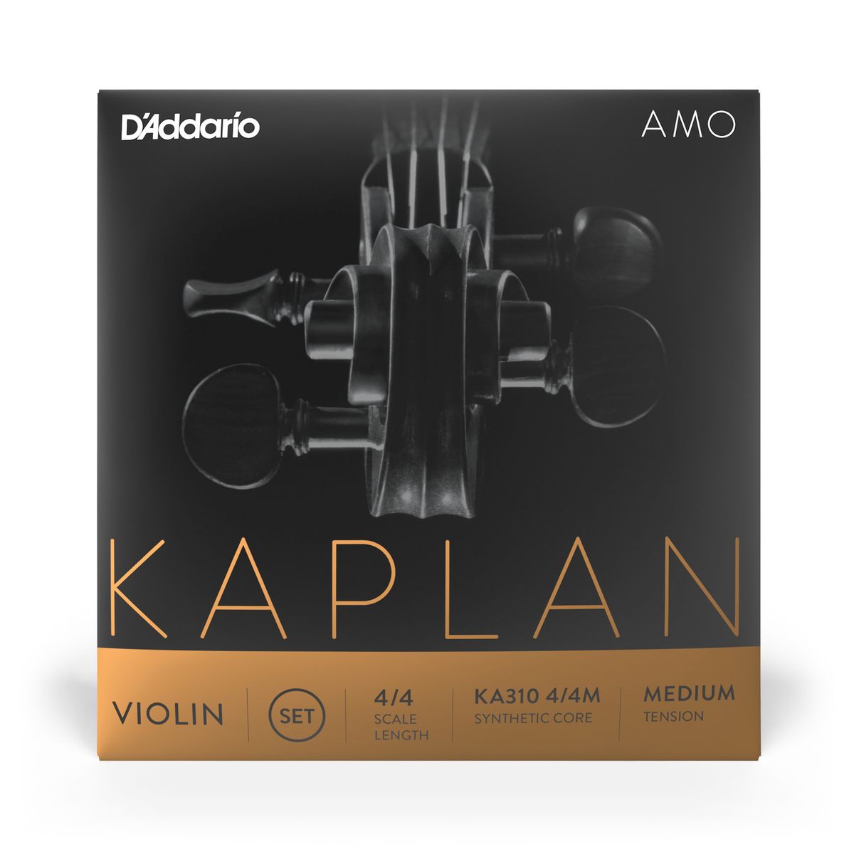 DADDARIO - Set Cuerdas Violín Kaplan Tensión Media Ka310 4/4M Daddario