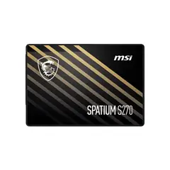 MSI - Unidad SSD SPATIUM S270 480GB SATA III 25 3D NAND