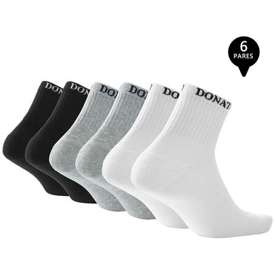 Imagen 2 del producto Pack de 6 Calcetines Cortos Deportivos Hombre