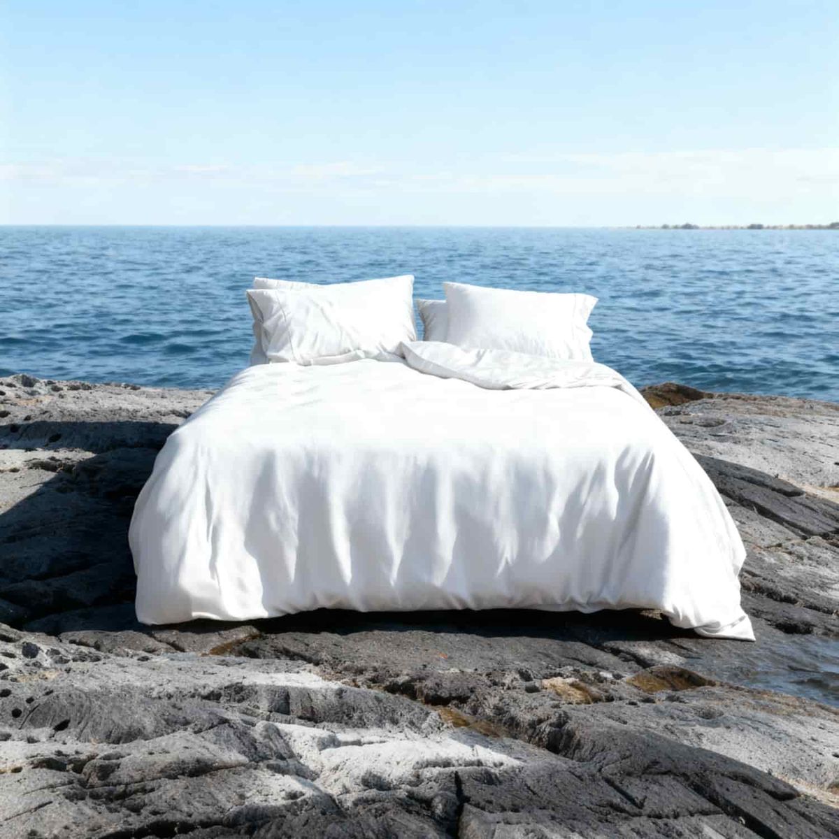 HYPNOS - Set Funda de Plumón Premium 100% Bambú Orgánico 300 Hilos Ultra suaves