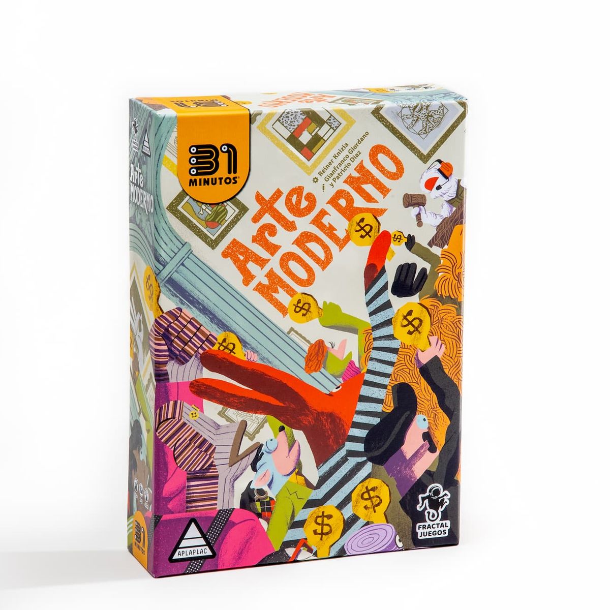 FRACTAL JUEGOS - Arte Moderno - Juego De Mesa - 31 Minutos - Fractal Juegos