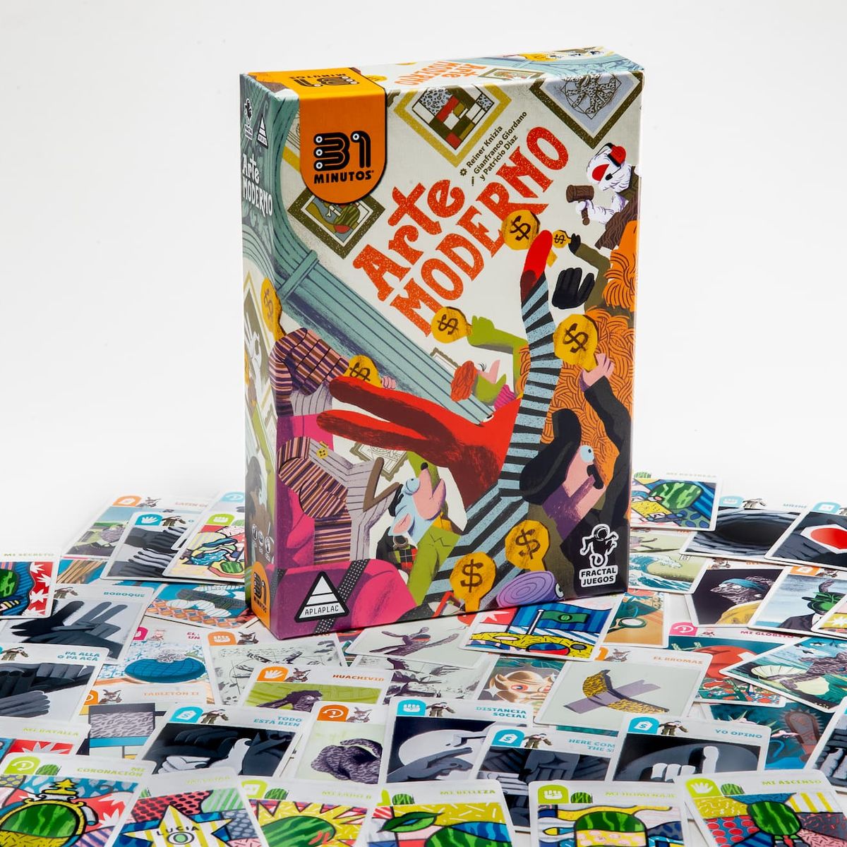 FRACTAL JUEGOS - Arte Moderno - Juego De Mesa - 31 Minutos - Fractal Juegos