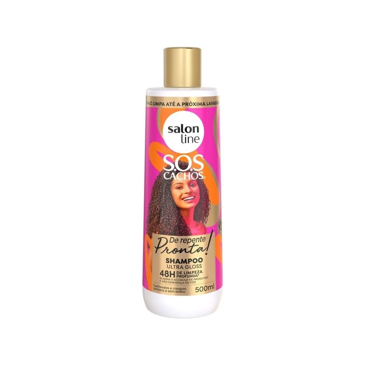 SALON LINE - SOS SHAMPOO ULTRA GLOSS PRONTA 500ML SALON LINE