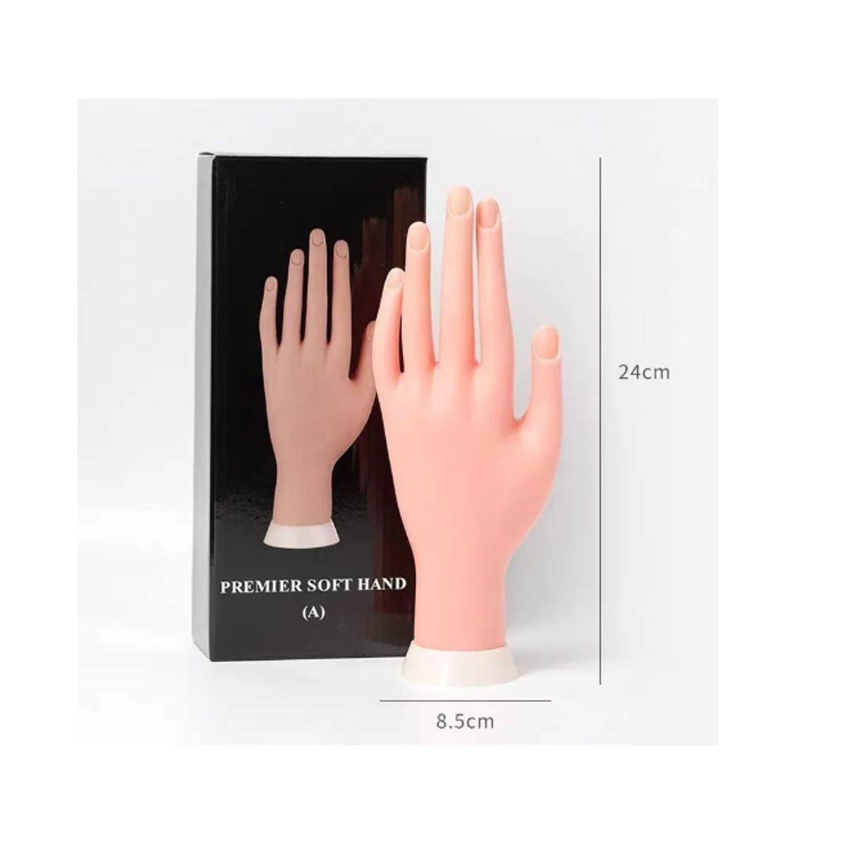 GENERICO - Mano Práctica De Manicure Lj-12