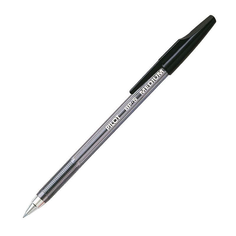 PILOT - 12 un. Lápiz Pasta BPS 1.0 mm. Negro