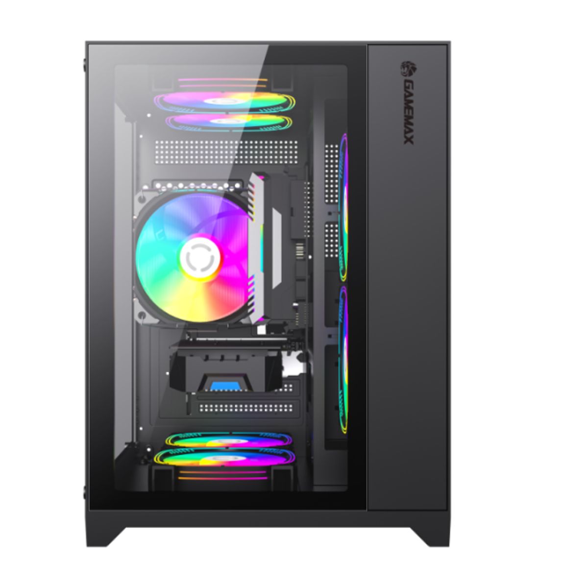 GAMEMAX - Gabinete - GameMax INFINITY MINI BK - S-Fuente