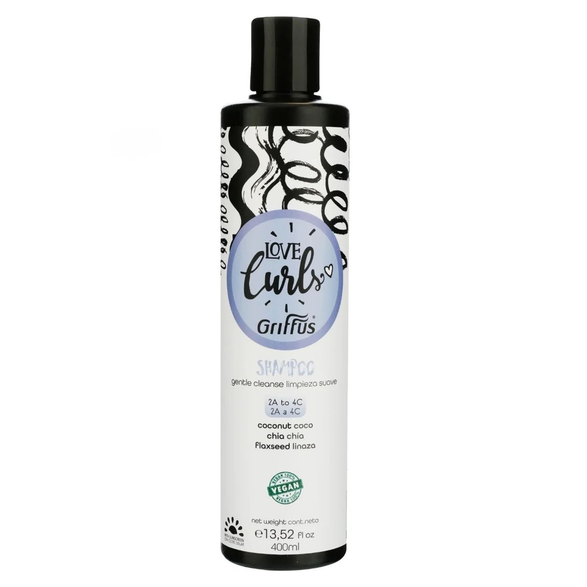 GRIFFUS - SHAMPOO AMO CACHOS 400ML GRIFFUS