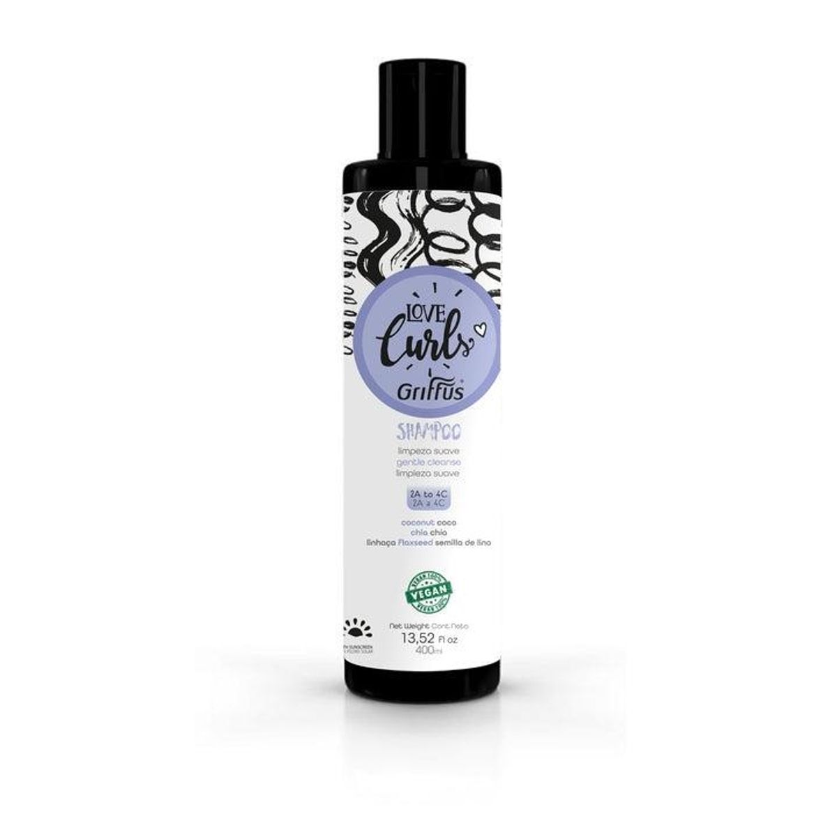 GRIFFUS - SHAMPOO AMO CACHOS 400ML GRIFFUS