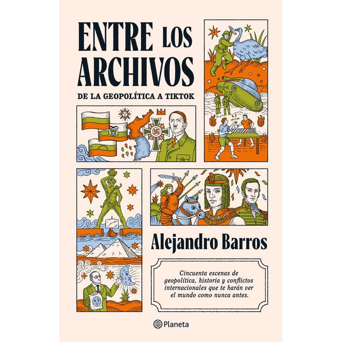PLANETA - Libro Entre los archivos - Alejando Barros