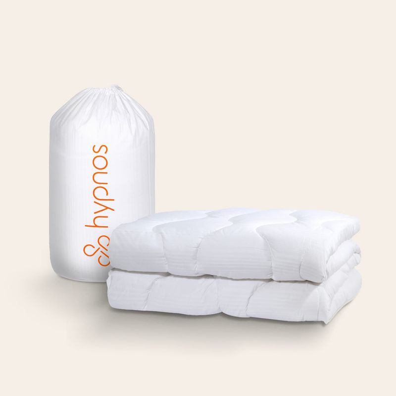 HYPNOS - Plumón Cloudy - Edredón Algodón Premium - Blanco - Hypnos