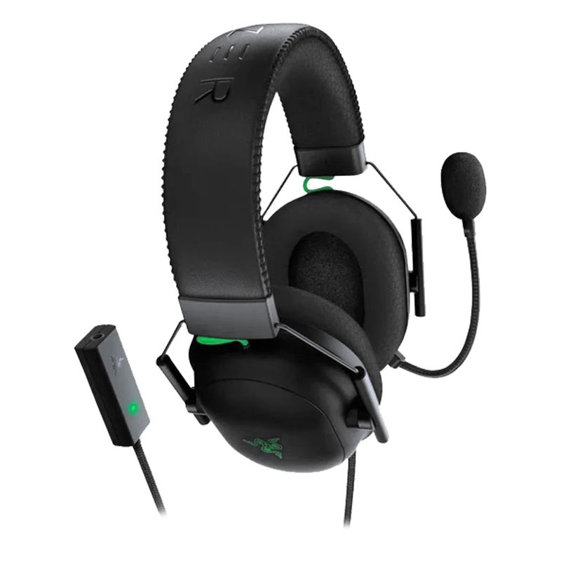 RAZER - Audífonos Gamer Razer Blackshark V2 + USB Sound Card THX