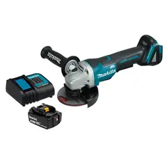 MAKITA - Esmeril Angular 4-12 Inalámbrico 18v DGA455 3 Ah