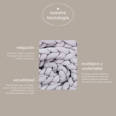 Imagen 2 del producto Manta Pesada Premium Napper Antiestrés Sueño Profundo