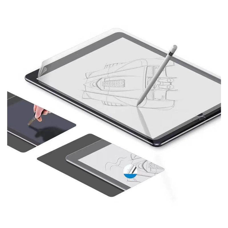 GENERICO - Lámina Sensación De Papel Matte Para iPad 9.7 5ta/6ta Gene