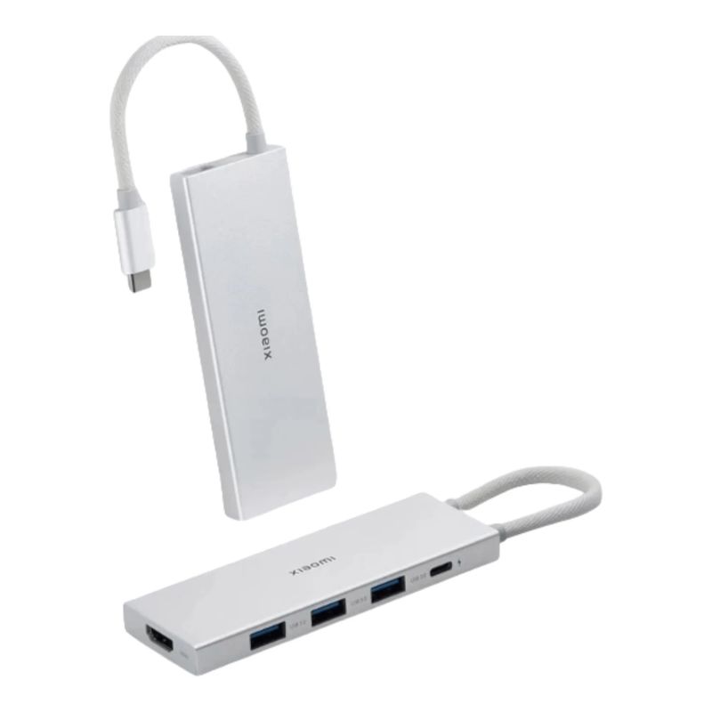 XIAOMI - Xiaomi 5-in-1 Type-c Hub Adaptador Tipo C Hdmi + Usb