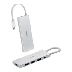XIAOMI - 5-in-1 Type-c Hub Adaptador Tipo C Hdmi + Usb