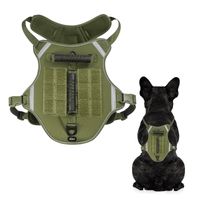 Arnes Reflectante Anti Tirones Verde Talla XL