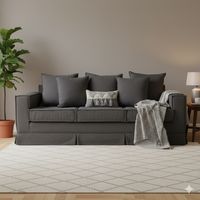 Sofa 3 cuerpos Sahara Marengo con Resortes Pocket Spring U.S.A