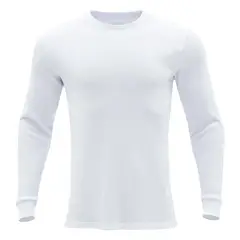 GIOVACCHINO - Pack 2 Camisetas Manga Larga Algodón Panal Hombre Con Bolso de Regalo