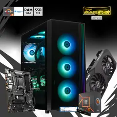 GENERICO - PC GAMER SILVER - AMD RYZEN 5 7600 - RAM 16GB - SSD 1TB - RX7600 (8GB)