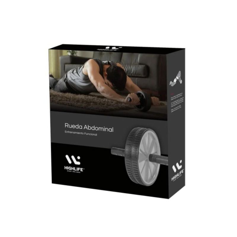 GENERICO - Rueda para Abdominales Entrenamiento Funcional Highlife