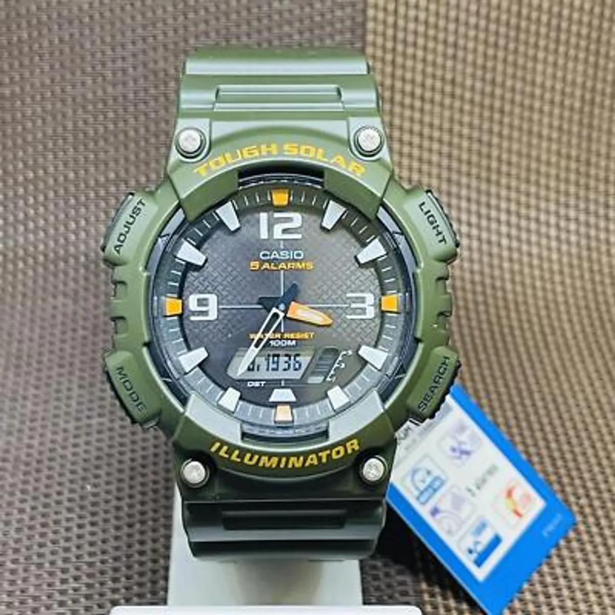 CASIO - RELOJ CASIO AQS810W-3A HOMBRE TOUGH SOLAR