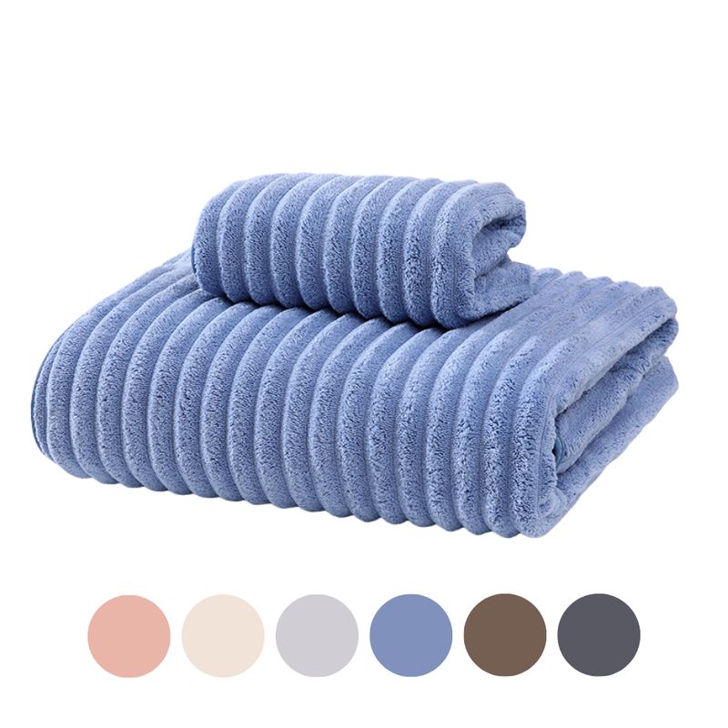 GENERICO - Pack 2 Toallas Microfibra Cuerpo y Manos 140x70 + 75x35 Secado Rapido