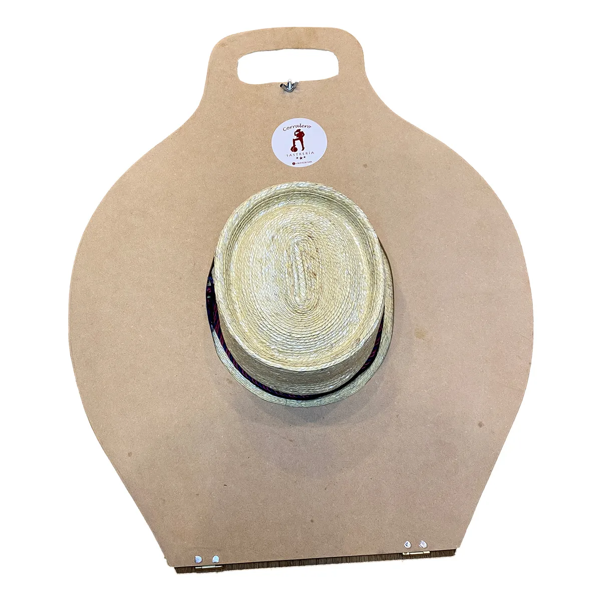 CORRALERO SASTRERIA - Chupalla de Huaso Fina Tradicional con Porta Sombrero