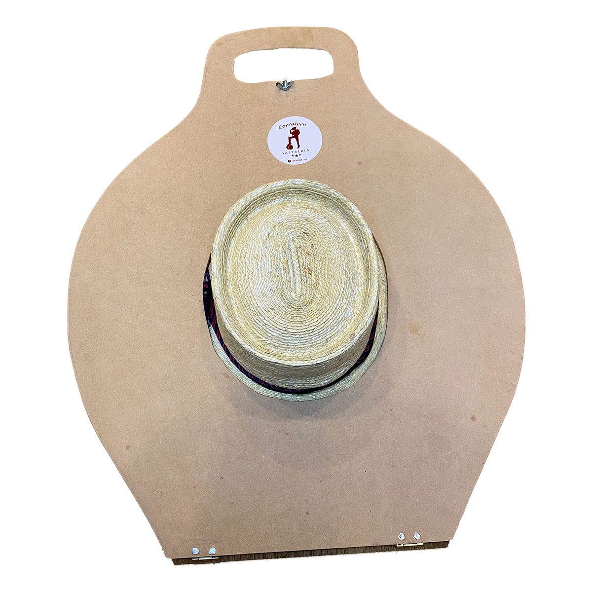 CORRALERO SASTRERIA - Chupalla de Huaso Fina Tradicional con Porta Sombrero