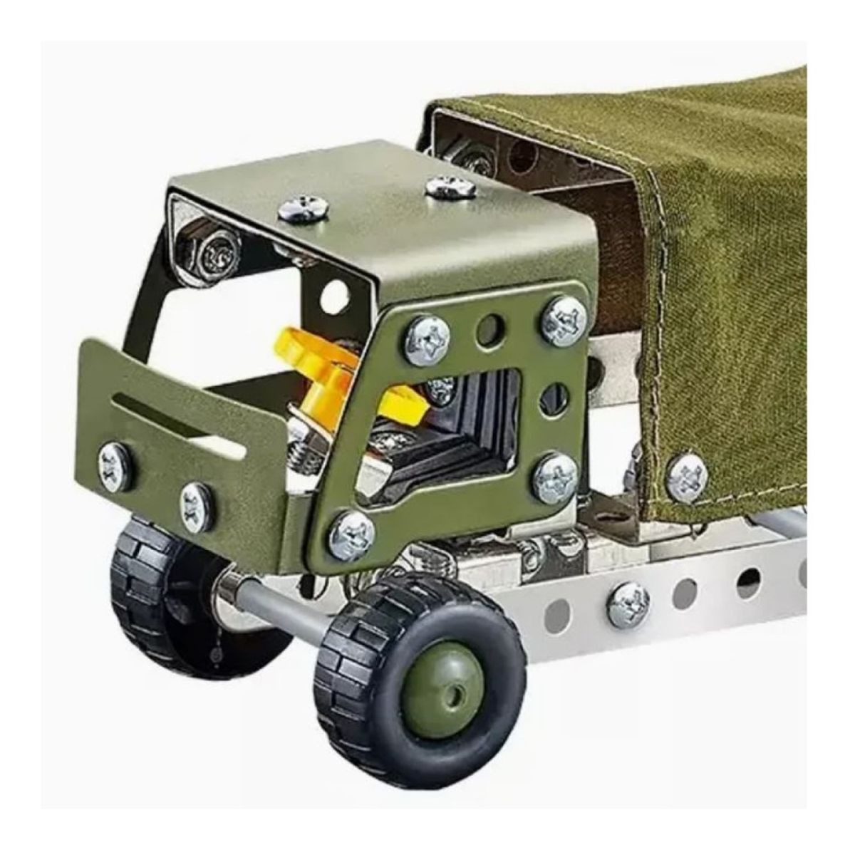 GENERICO - Set Construcción Armable Camión Militar 125pz 55617